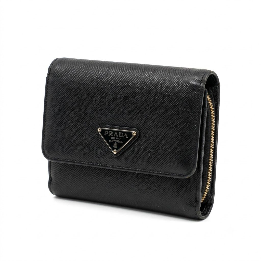 PRADA/プラダ サフィアーノ 二つ折り財布