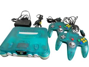 ニンテンドー64 本体（クリアブルー）