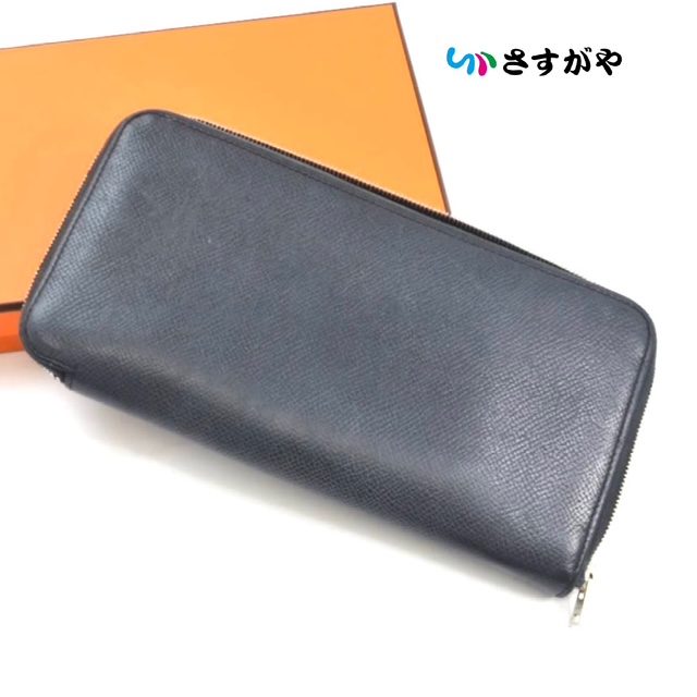 HERMES エルメス アザップロング シルクイン 長財布 破損品