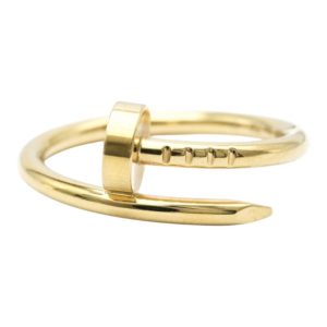 Cartier ジャストアンクル リング YG