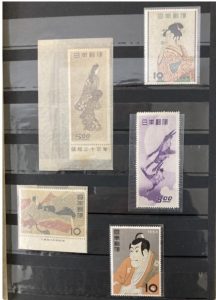 「見返り美人」「月に雁」切手まとめ