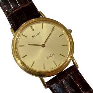 【SEIKO時計】セイコー ドルチェ（Dolce）・8N40-6080・K18（18金）・貴金属・クォーツ時計・メンズ レディース腕時計
