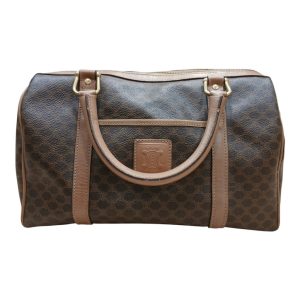 【ブランドバッグ高価買取中!!】セリーヌ　マカダム柄　ボストンバッグ