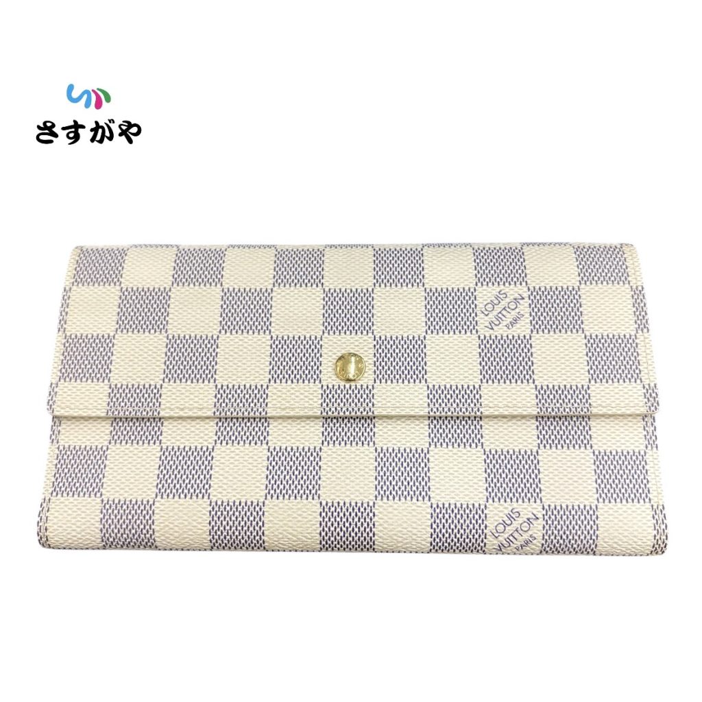 ルイヴィトン ダミエ・アズール 長財布