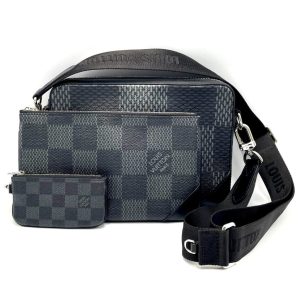 LOUIS VUITTON ルイヴィトン ダミエグラフィット3D トリオメッセンジャー｜高崎市西国分町
