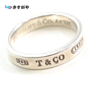 TIFFANY ティファニー ナローリング SV925 シルバーアクセサリー