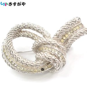 Dior ディオール ブローチ メッキ アクセサリー