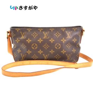 LOUIS VUITTON ルイ・ヴィトン トロター ショルダーバッグ 破損有り