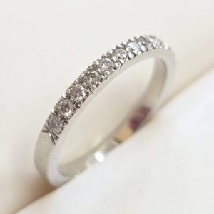 Tiffany & Co. ハーフエタニティリング