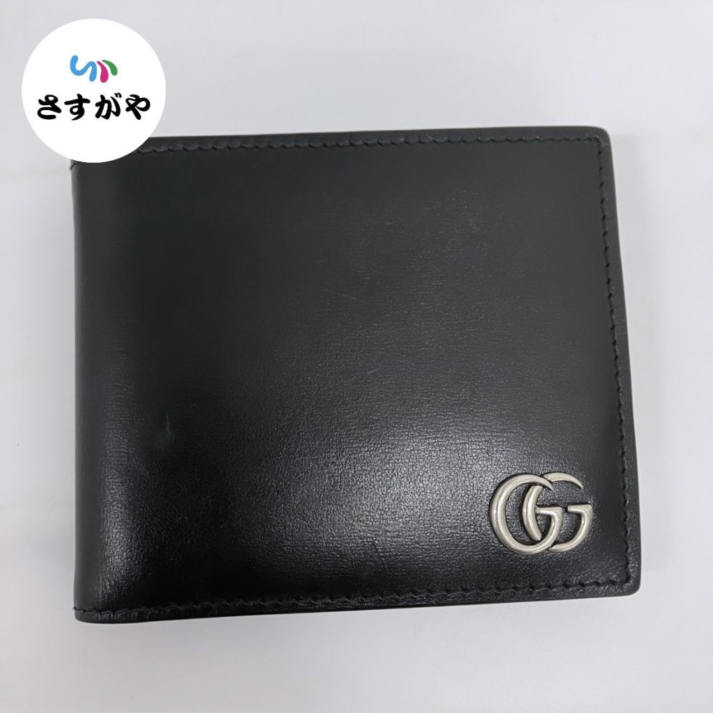 グッチ GGマーモント 2つ折り財布