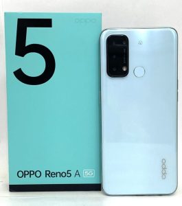 【OPPO Reno5A 】オッポ リノ5A 高価買取 査定無料｜伊勢崎市三室町