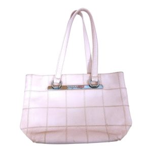 【CHANEL】シャネル・チョコバー トートバッグ・ブランドバッグ・ハンドバッグ