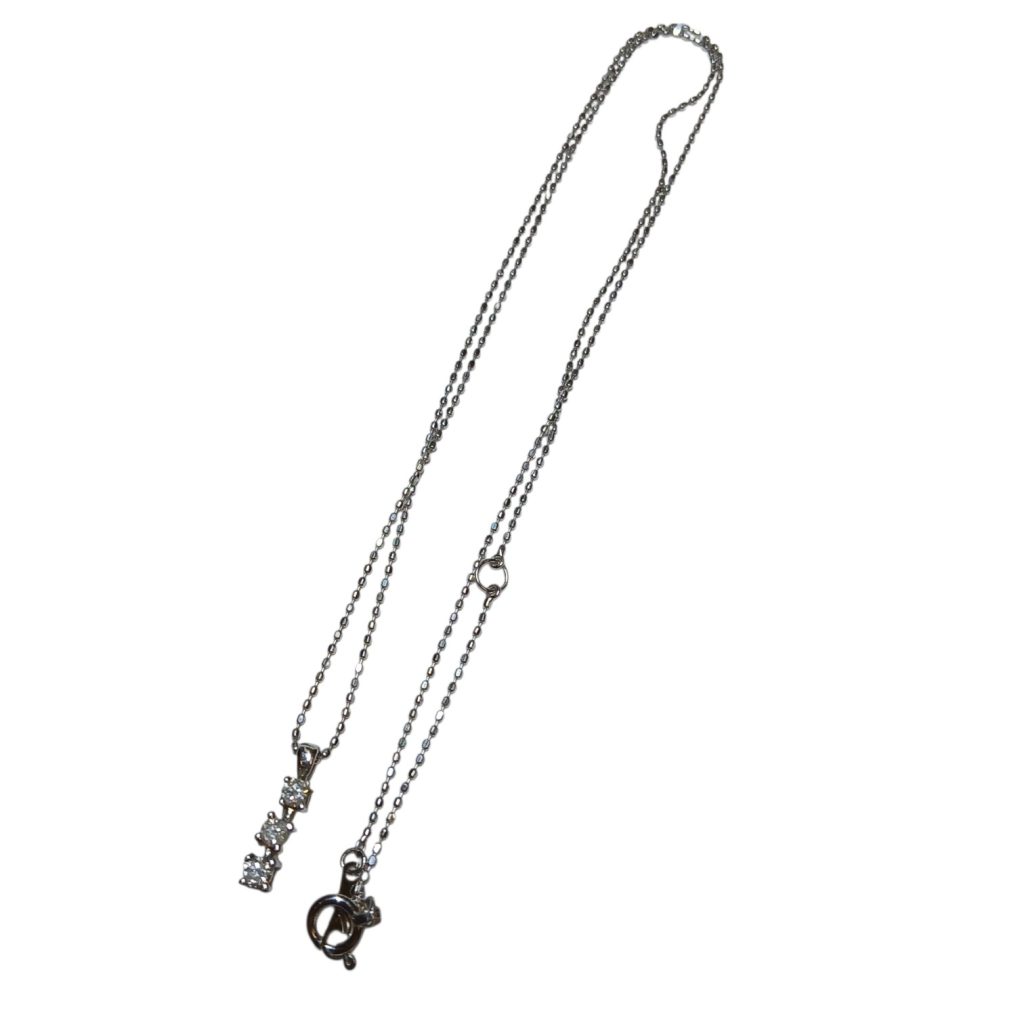 Pt900（プラチナ900） ダイヤモンド0.36ct ネックレス