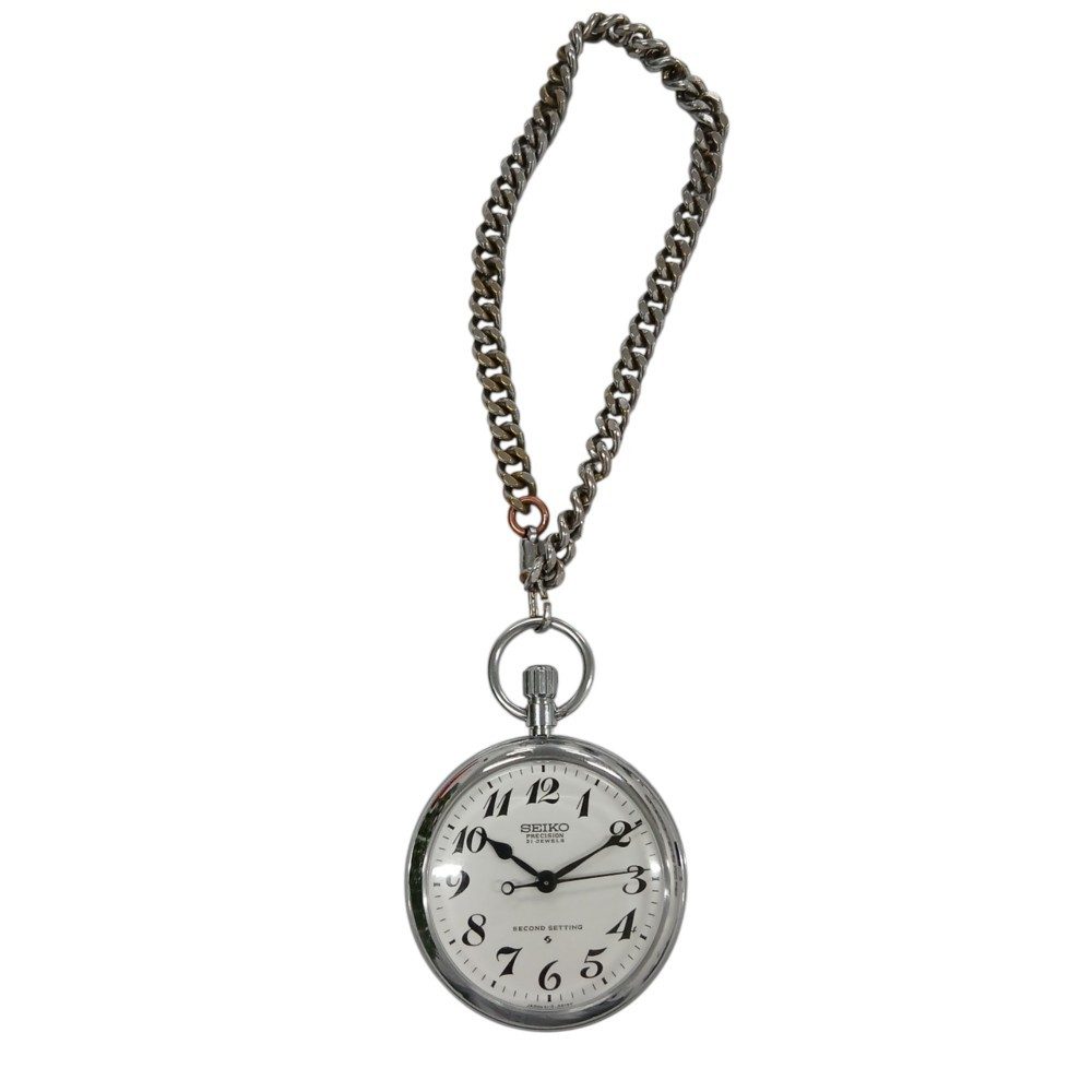 【SEIKO PRECISION 21 JEWELS 懐中時計】