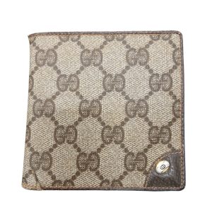 GUCCI GGスプリーム 二つ折り財布