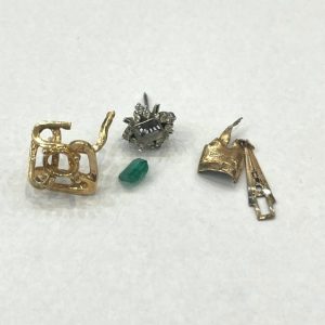 Pt850 エメラルドリングとK9スクラップ｜川口市青木