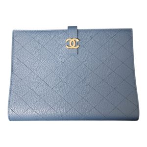 CHANEL カーフスキン製 ノートブック(手帳カバー)