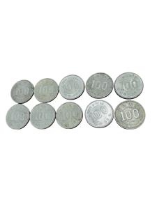 100円銀貨　おまとめ10枚