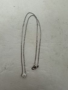 Pt850 ダイヤモンド ネックレス