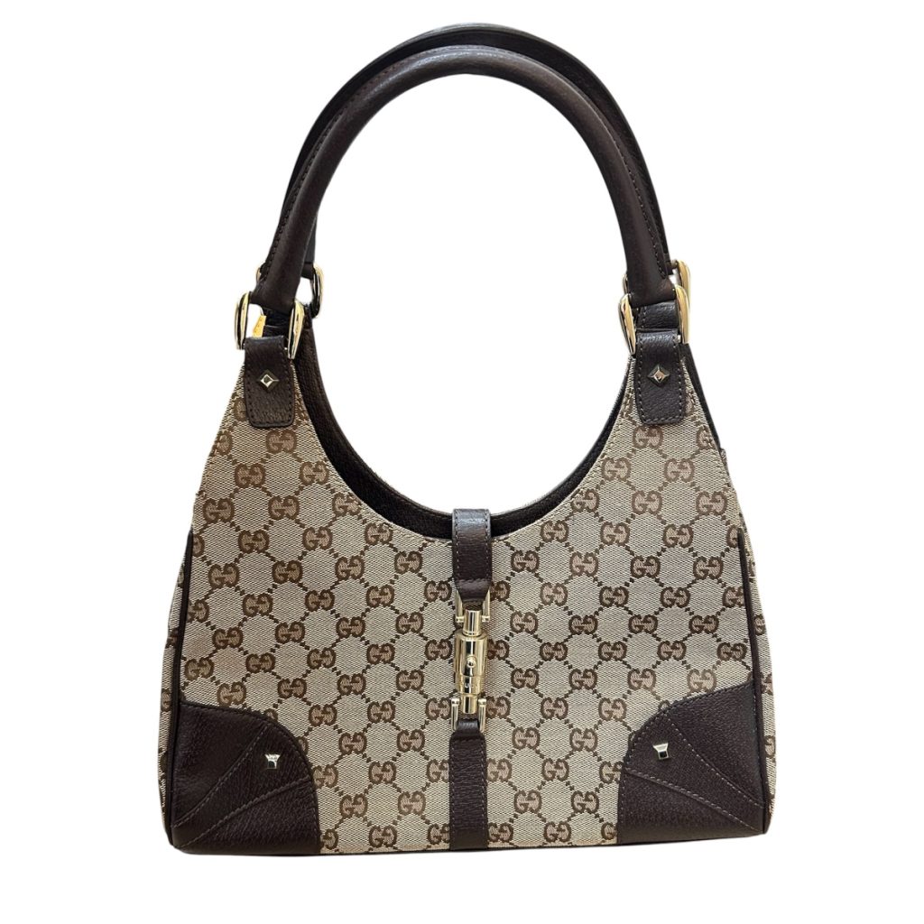 【グッチ高価買取中!!】GUCCI　GGキャンバス　ジャッキートートバッグ　