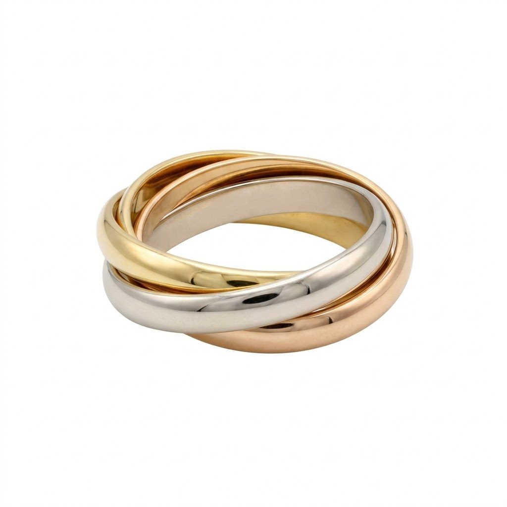 Cartier/カルティエ トリニティリング 750 (K18)