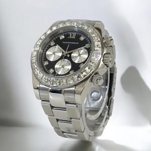 腕時計 / VALENTINO DOMANI VD006 / バレンチノドマーニ / クオーツ / クロノグラフ / 文字盤黒 / 稼動品
