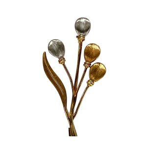 750刻印 / K18 / 金 / ブローチ / アクセサリー / 貴金属