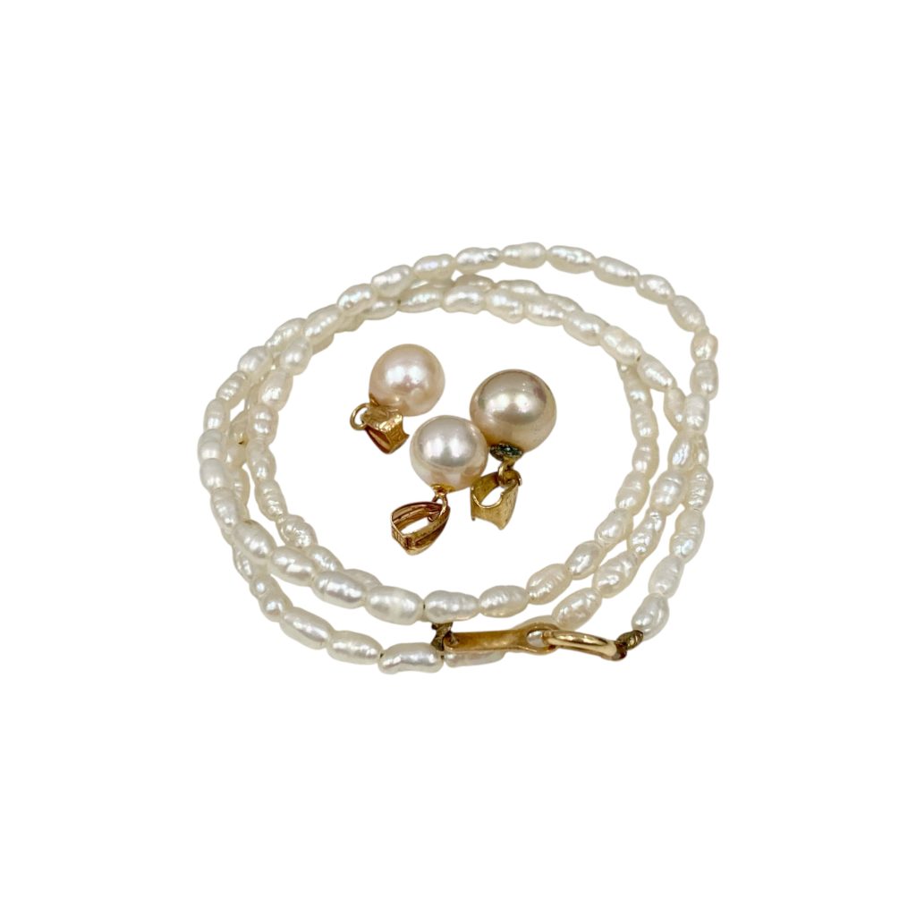 アクセサリー / K18 / 18K / 18金 / パール / 真珠 / ブレスレット / ネックレストップ