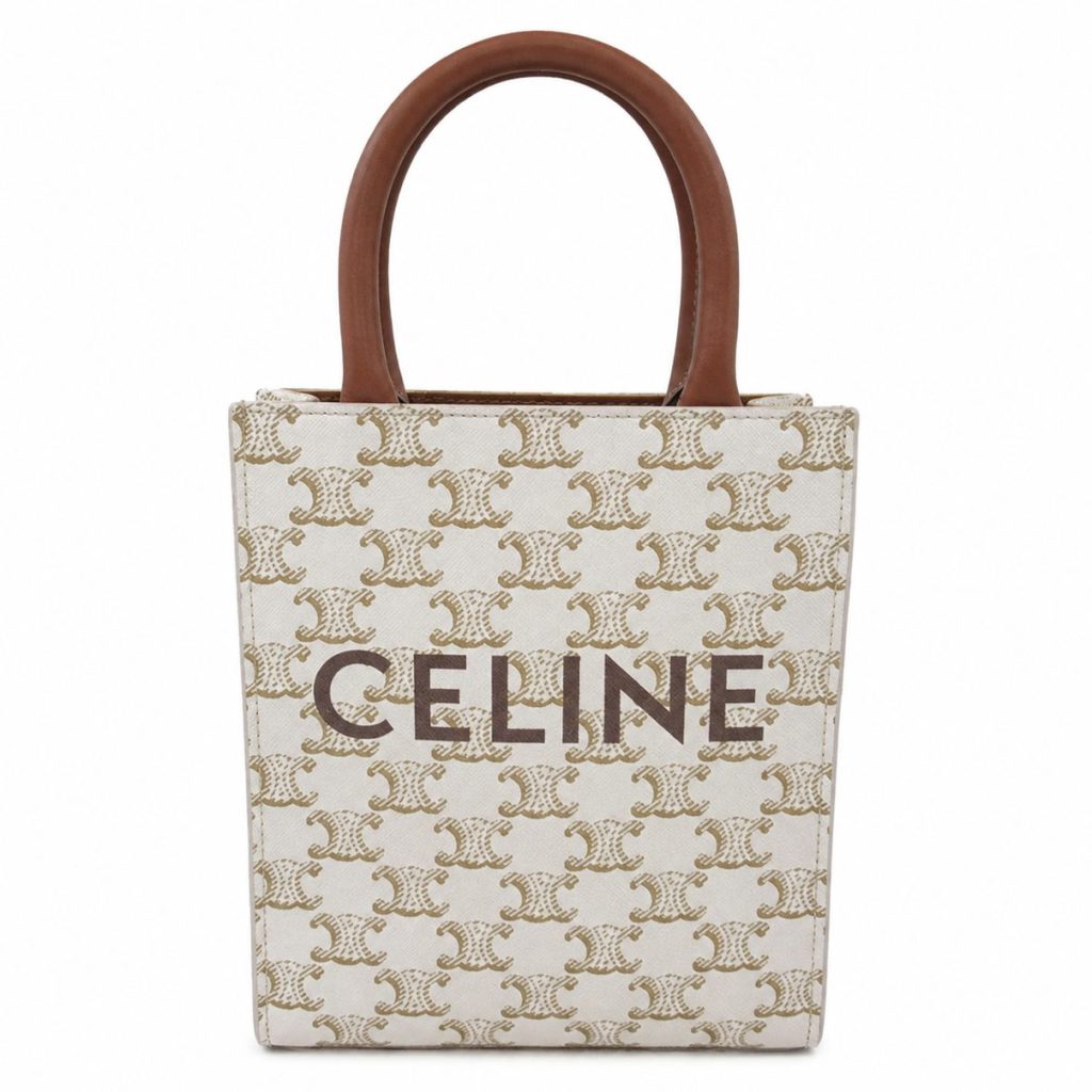 CELINE セリーヌ ミニ バーティカルカバ トリオンフ 2WAY ハンドバッグ レディース 194372BZK 札幌市 東区 元町