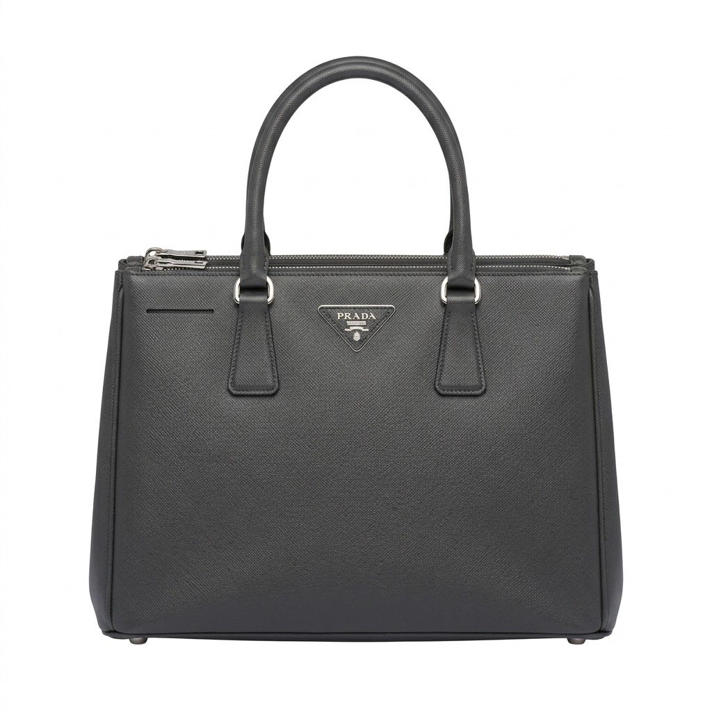 PRADA/プラダ ガレリア サフィアーノレザー 2WAYハンドバッグ