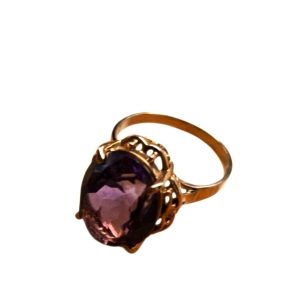 K18(18金) アメジスト1.7ct リング