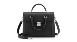BVLGARI（ブルガリ） レザー ビジネスバッグ
