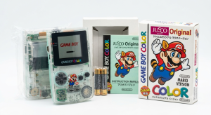 未使用 ゲームボーイカラー JUSCOオリジナルマリオバージョン（クリアカラー）