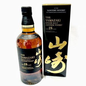 【山崎18年　箱有り完備/お酒・ジャパニーズウイスキー・40度・700ml・ホログラム付き】