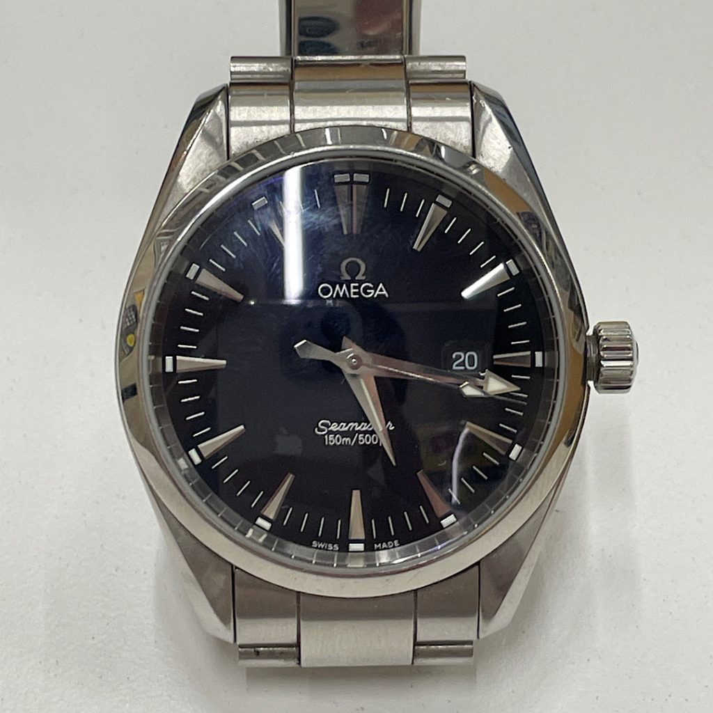 腕時計の買取もお任せ下さい！| 西多摩郡瑞穂町高根|  OMEGA シーマスター AQUA TERA 腕時計