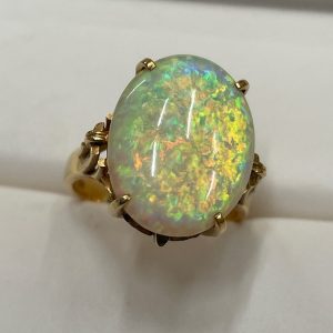 金プラチナ高価買取ならさすがや福生銀座いなげや店！| 西多摩郡日ノ出町大久野| K18オパール付きリング