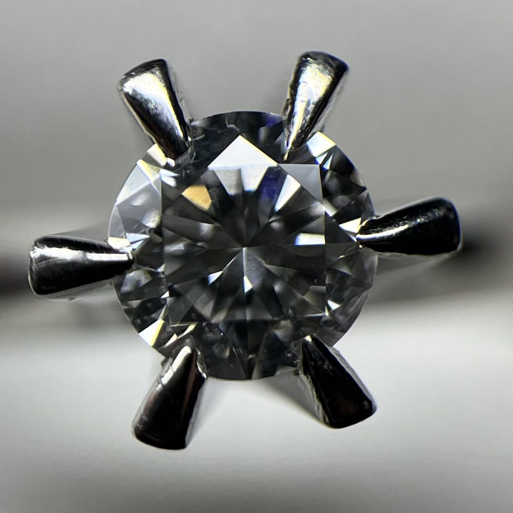 Pt900 ダイヤリング 指輪 プラチナ D0.33ct