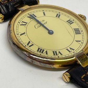 腕時計の高価買取ならさすがや福生銀座いなげや店！| 武蔵村山市神明| カルティエCartier マストヴァンドーム腕時計