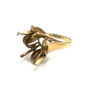 【貴金属】K18 18金 750 リング 石取れ ジュエリー アクセサリー