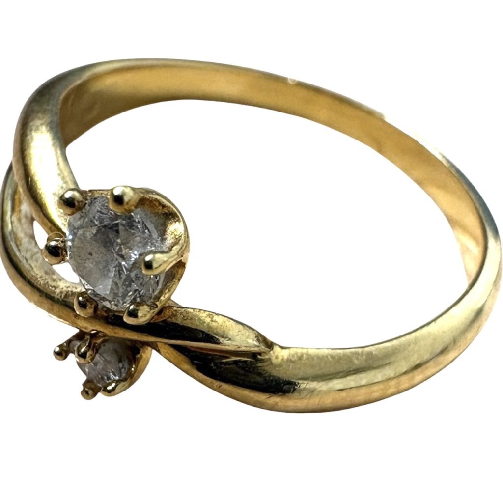 18金(K18）リング　指輪　ダイヤモンド　アクセサリー　貴金属　
