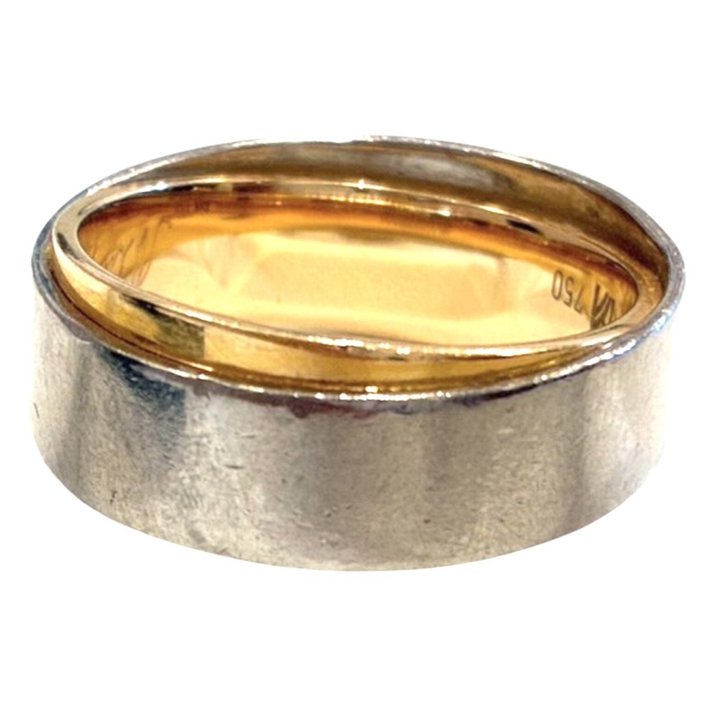 K18/Pt850 18金/プラチナ850 リング 指輪 アクセサリー　貴金属