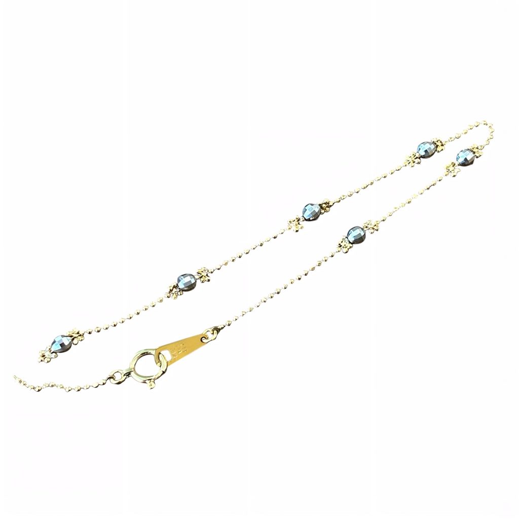 【金価格上昇中！】18金(K18)　プラチナ　貴金属　アクセサリー　ブレスレット
