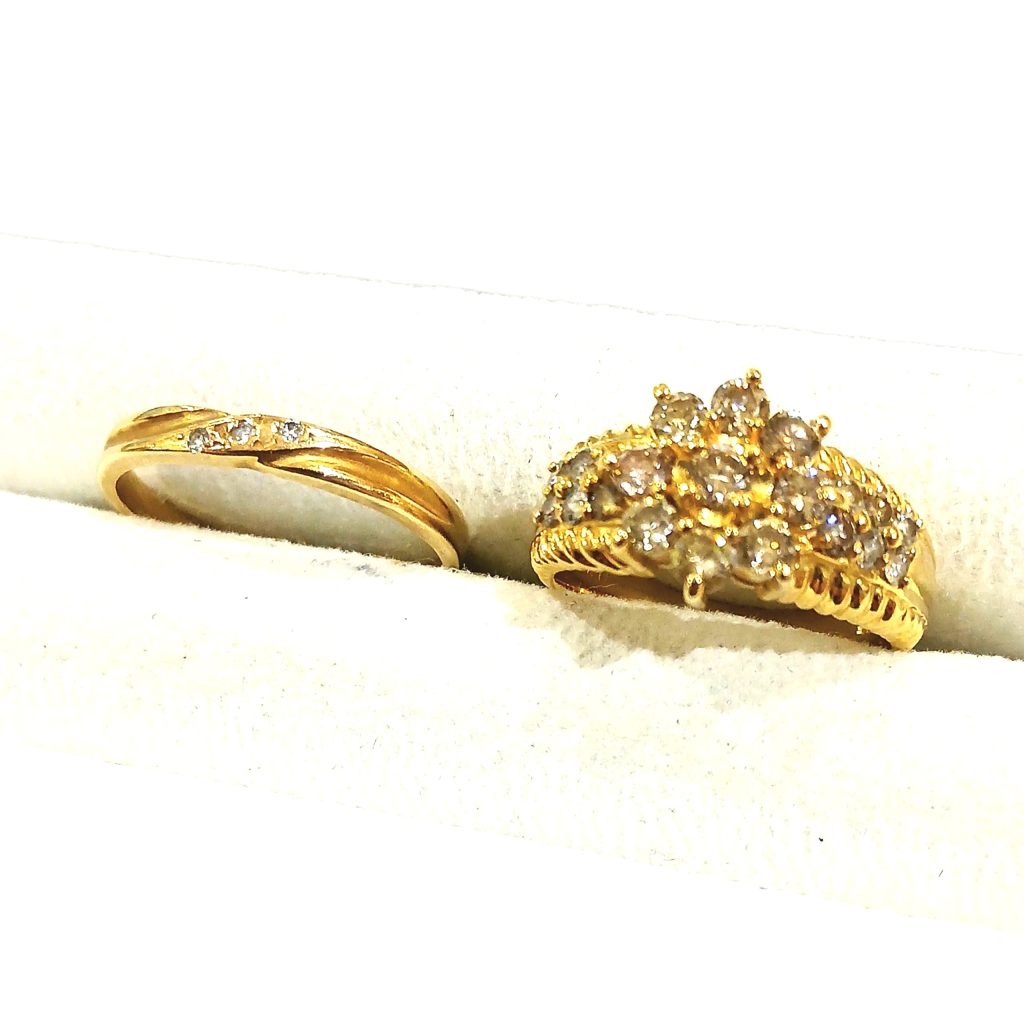 【K18リングまとめ】18金・メレダイヤモンド・貴金属・アクセサリー・ジュエリー