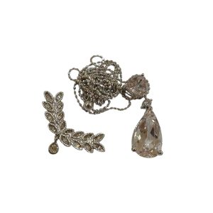 【K18WGまとめ】18金ホワイトゴールド・貴金属・アクセサリー・ネックレス