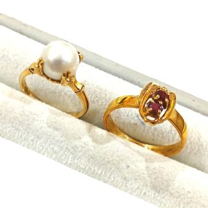 【K18リング】18金・貴金属・アクセサリー・指輪・パール・ジュエリー