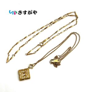 アクセサリー ネックレス K18 金 宝石 ジュエリー