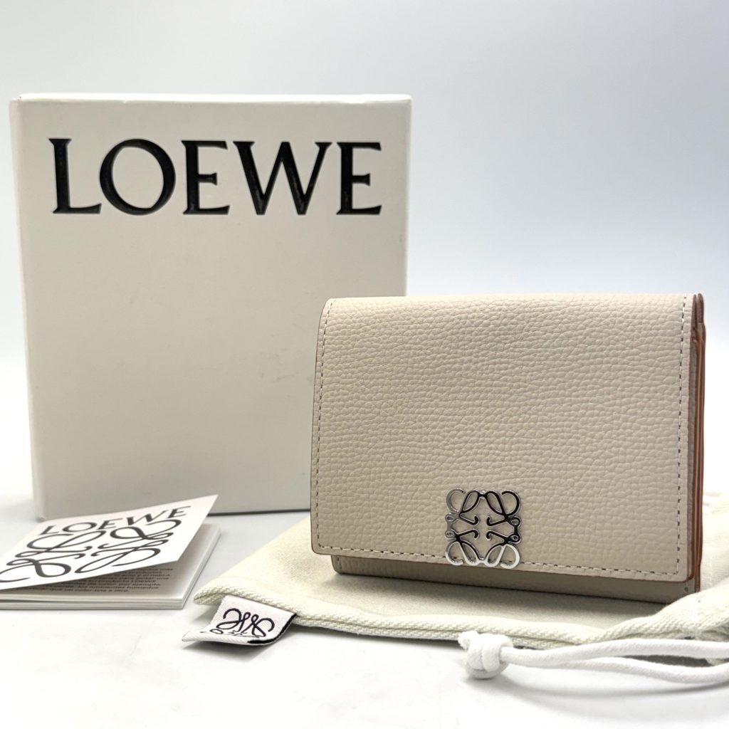 LOEWE ロエベ アナグラム トライフォールド ウォレット｜伊勢崎市福島町