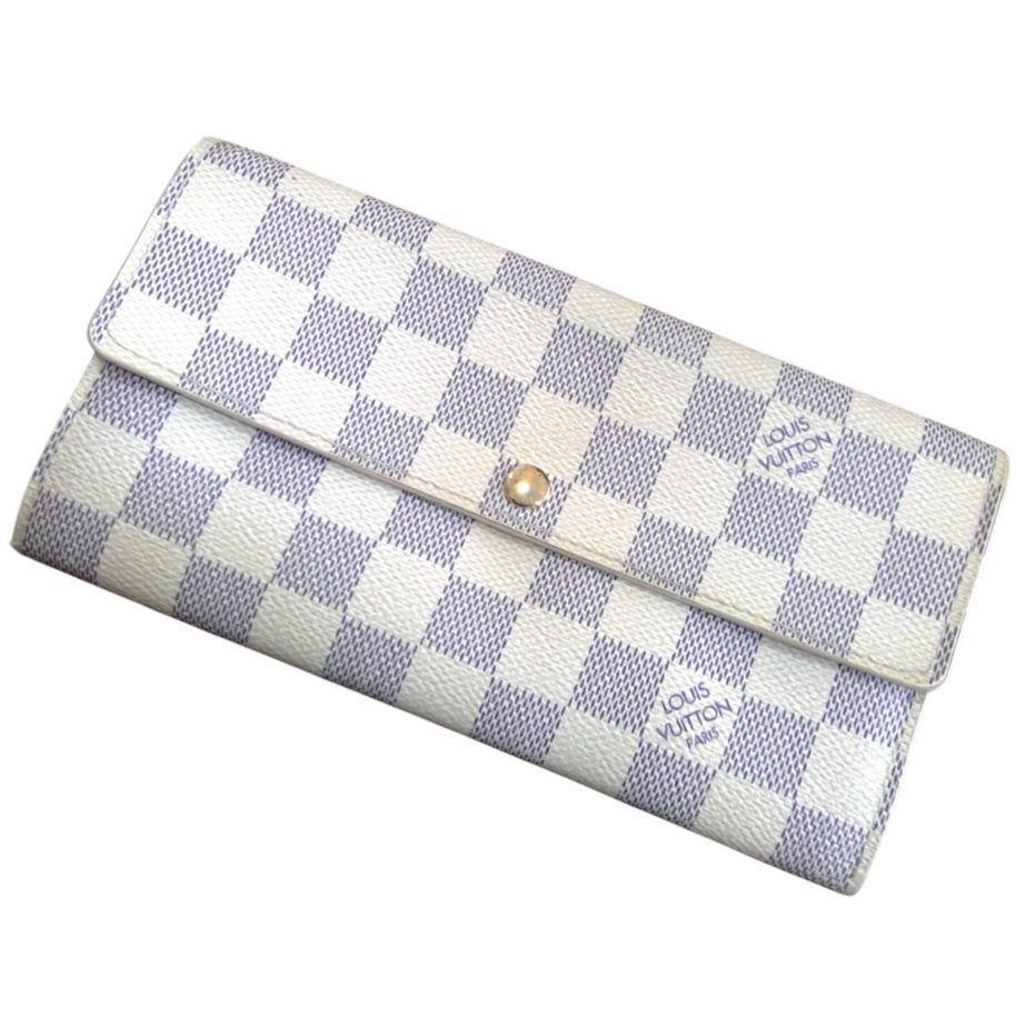 Louis Vuitton ルイヴィトン ポルトフォイユ・サラ ダミエアズール