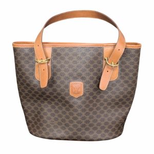 CELINE セリーヌ マカダム柄 トートバッグ