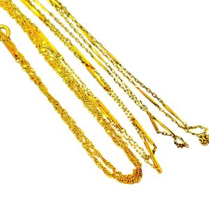 【お盆も休まず営業中！】K18 18金 750 ネックレス おまとめ アクセサリー